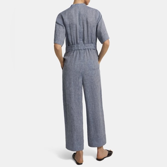 Theory 100% Hemp Jumpsuit Size 12 - Picture 3 of 16